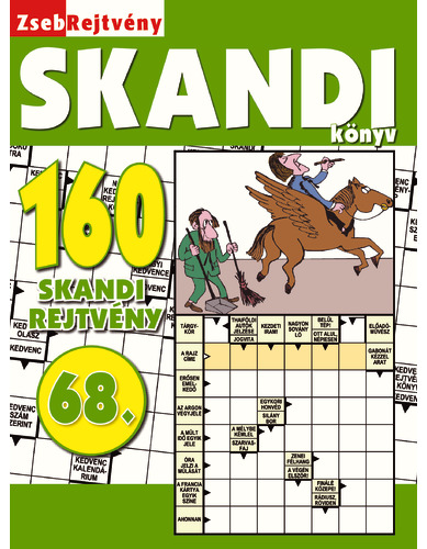 ZSEBREJTVÉNY SKANDI KÖNYV 68