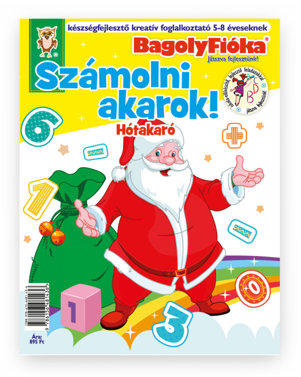 BAGOLYFIÓKA - SZÁMOLNI AKAROK! HÓTAKARÓ KREATÍV FOGLALKOZTATÓ FÜZET