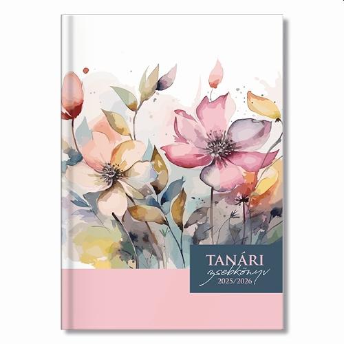 TANÁRI ZSEBKÖNYV PD 2025-2026 PAPÍR ROSA