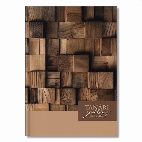 TANÁRI ZSEBKÖNYV PD 2025-2026 PAPÍR WOOD