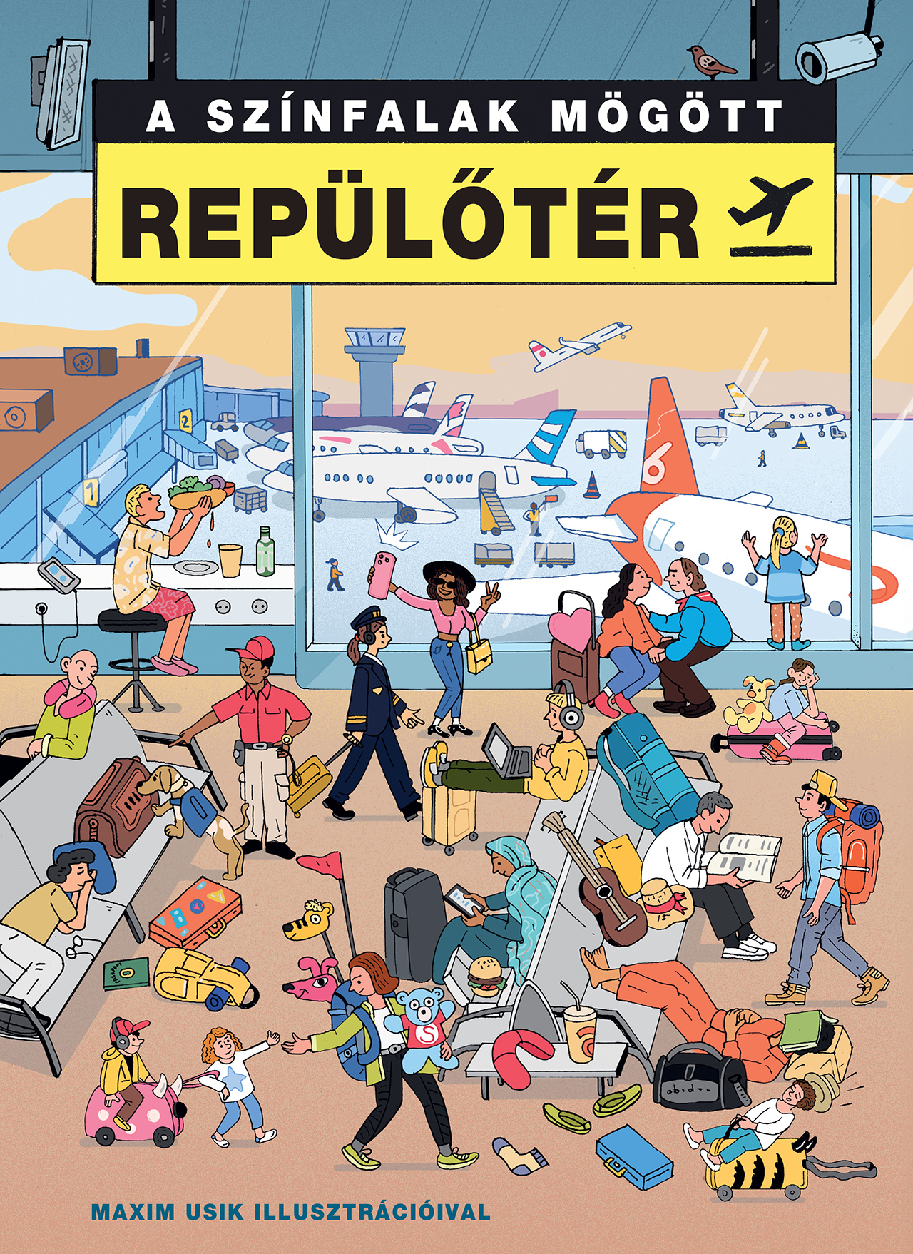 REPÜLŐTÉR - A SZÍNFALAK MÖGÖTT