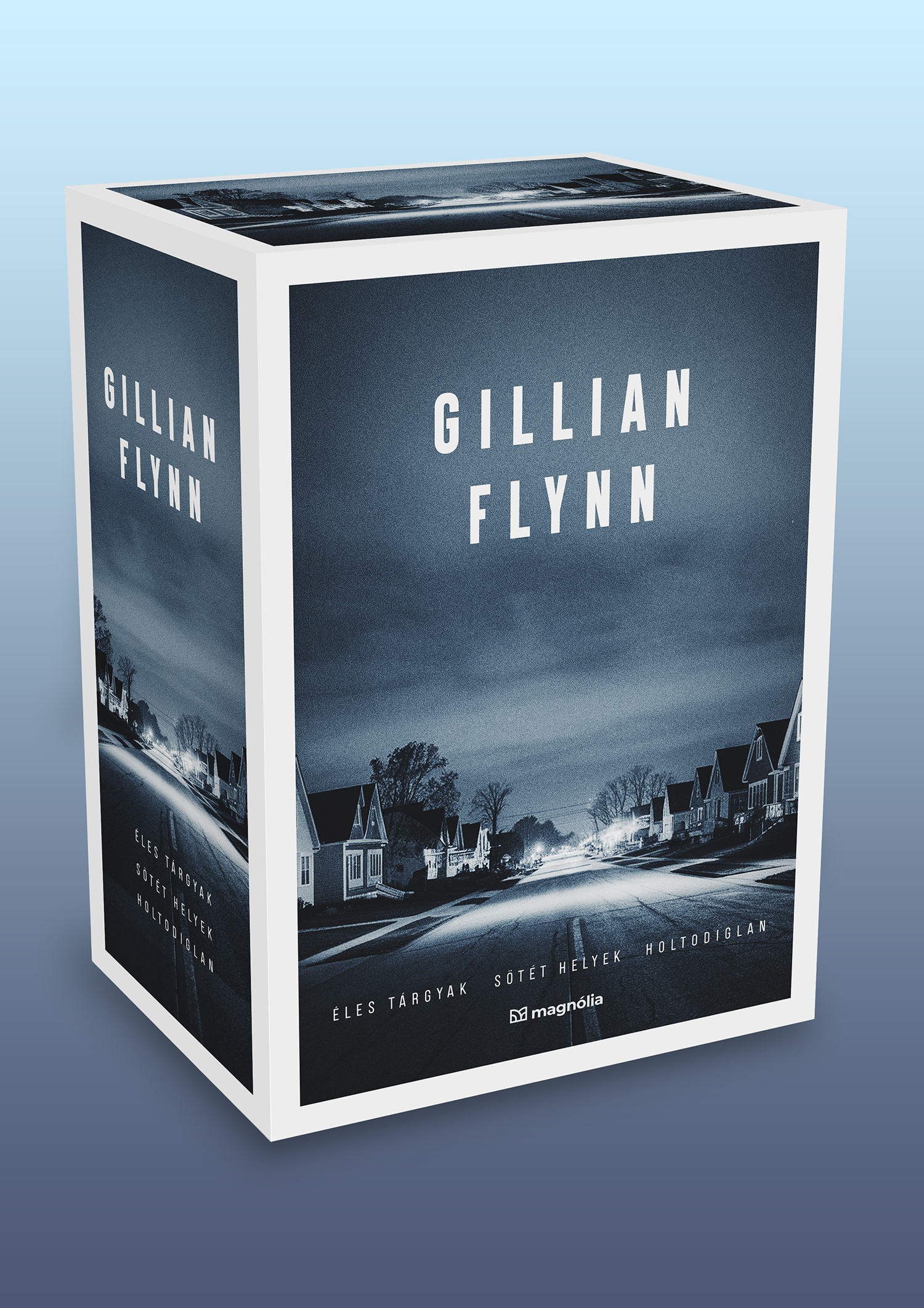 GILLIAN FLYNN DÍSZDOBOZ (3 KÖTET EGYBEN)