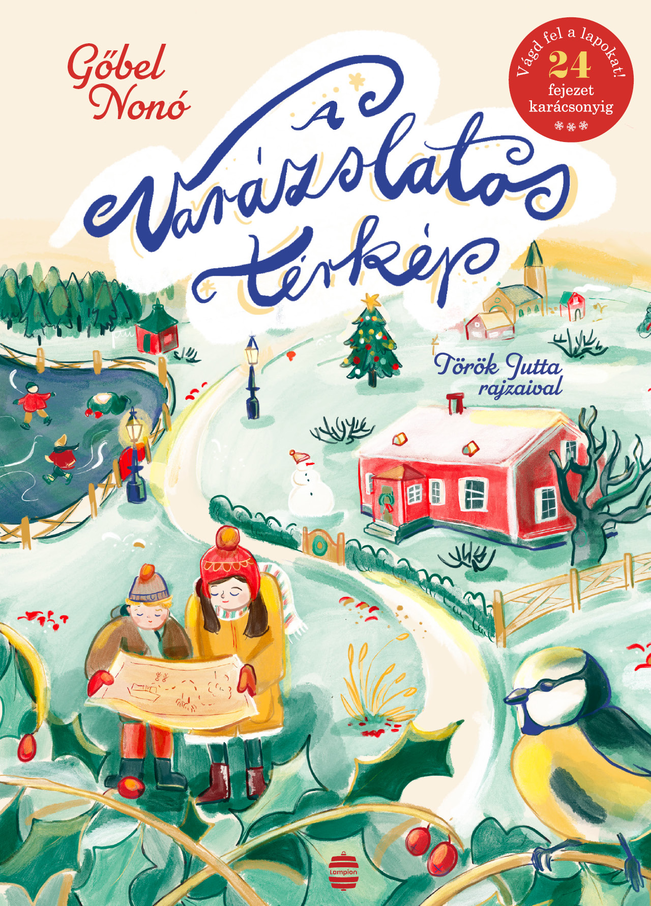 A VARÁZSLATOS TÉRKÉP - 24 FEJEZET KARÁCSONYIG (VÁGD FEL A LAPOKAT!)