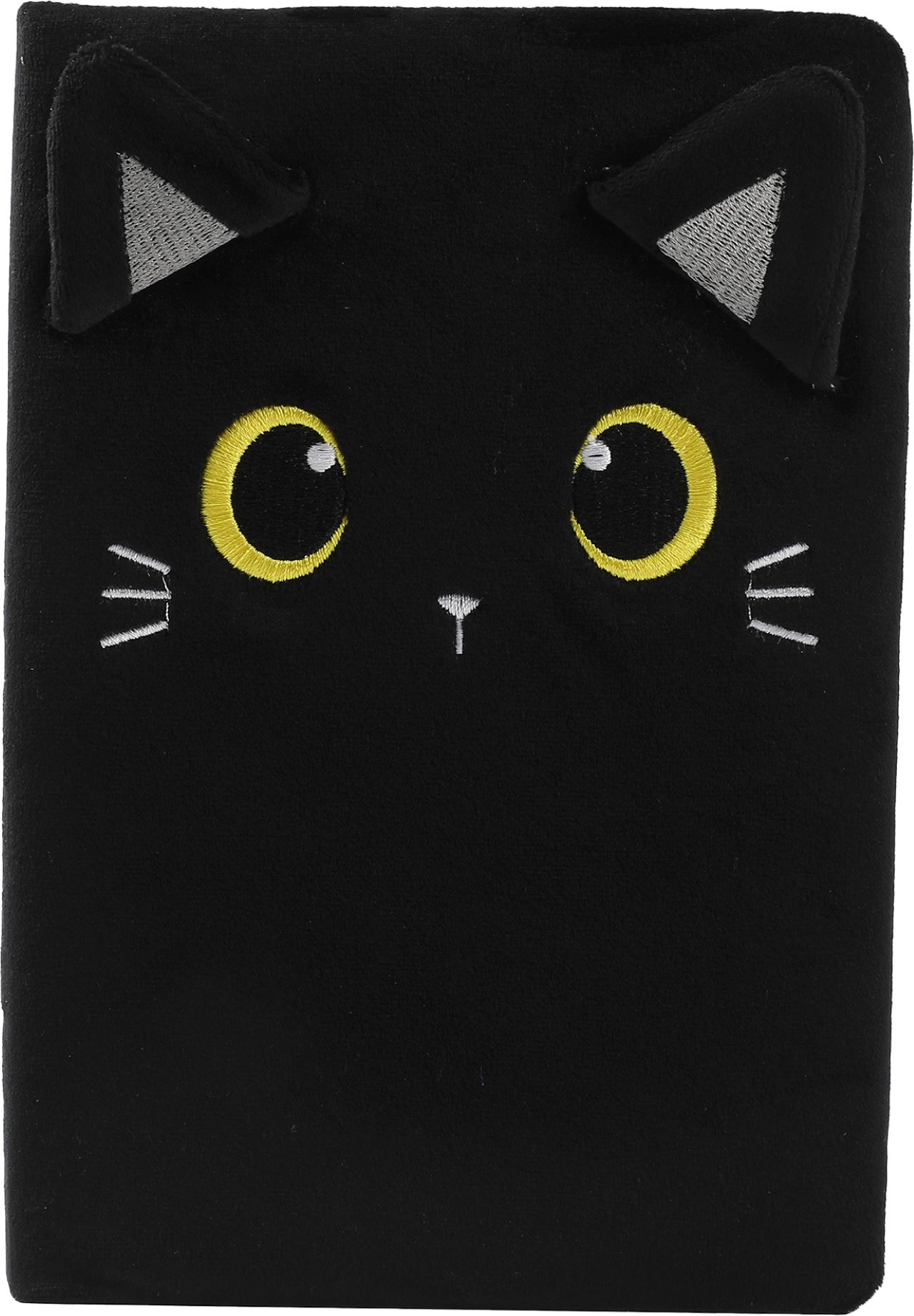 PLÜSS A5 NOTESZ BLACK CAT, BLANKÓ