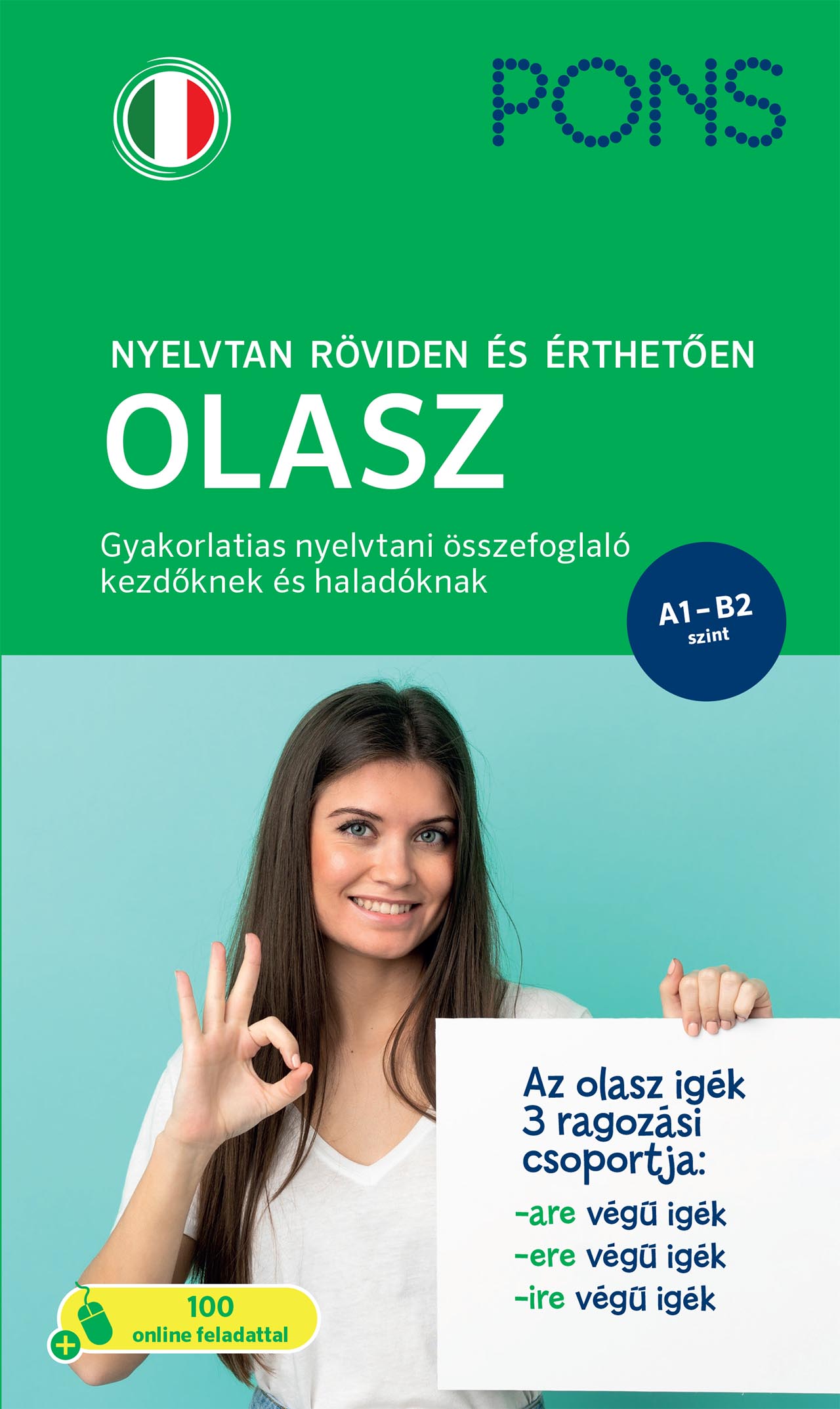 OLASZ - NYELVTAN RÖVIDEN ÉS ÉRTHETŐEN (PONS)