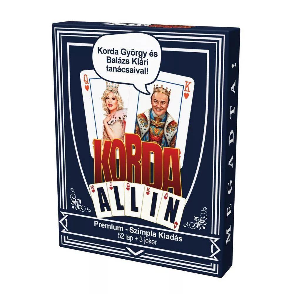 KORDA ALL IN  PRÉMIUM FRANCIA KÁRTYA (52LAP+3JOKER).