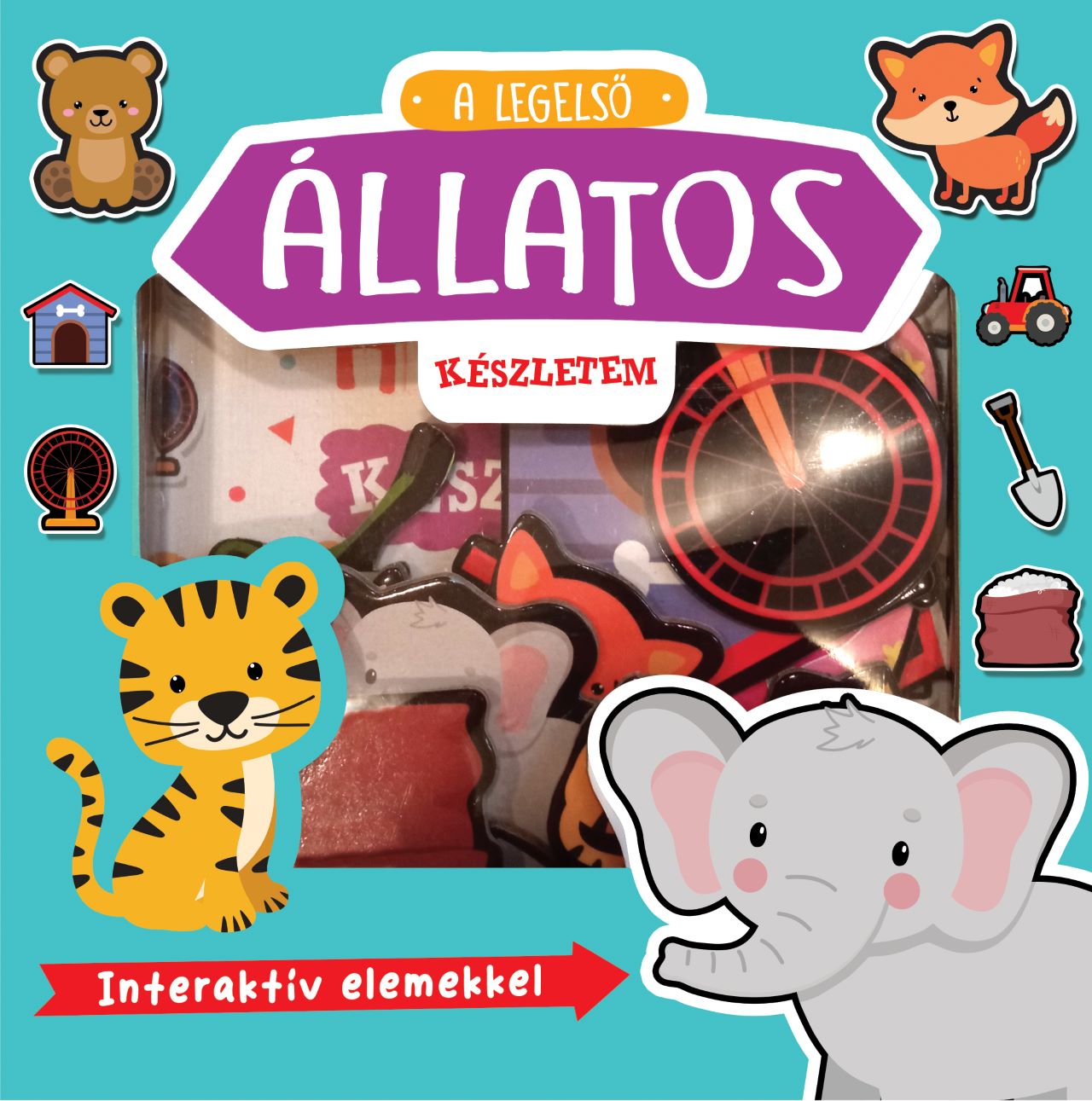 A LEGELSŐ ÁLLATOS KÉSZLETEM - INTERAKTÍV ELEMEKKEL