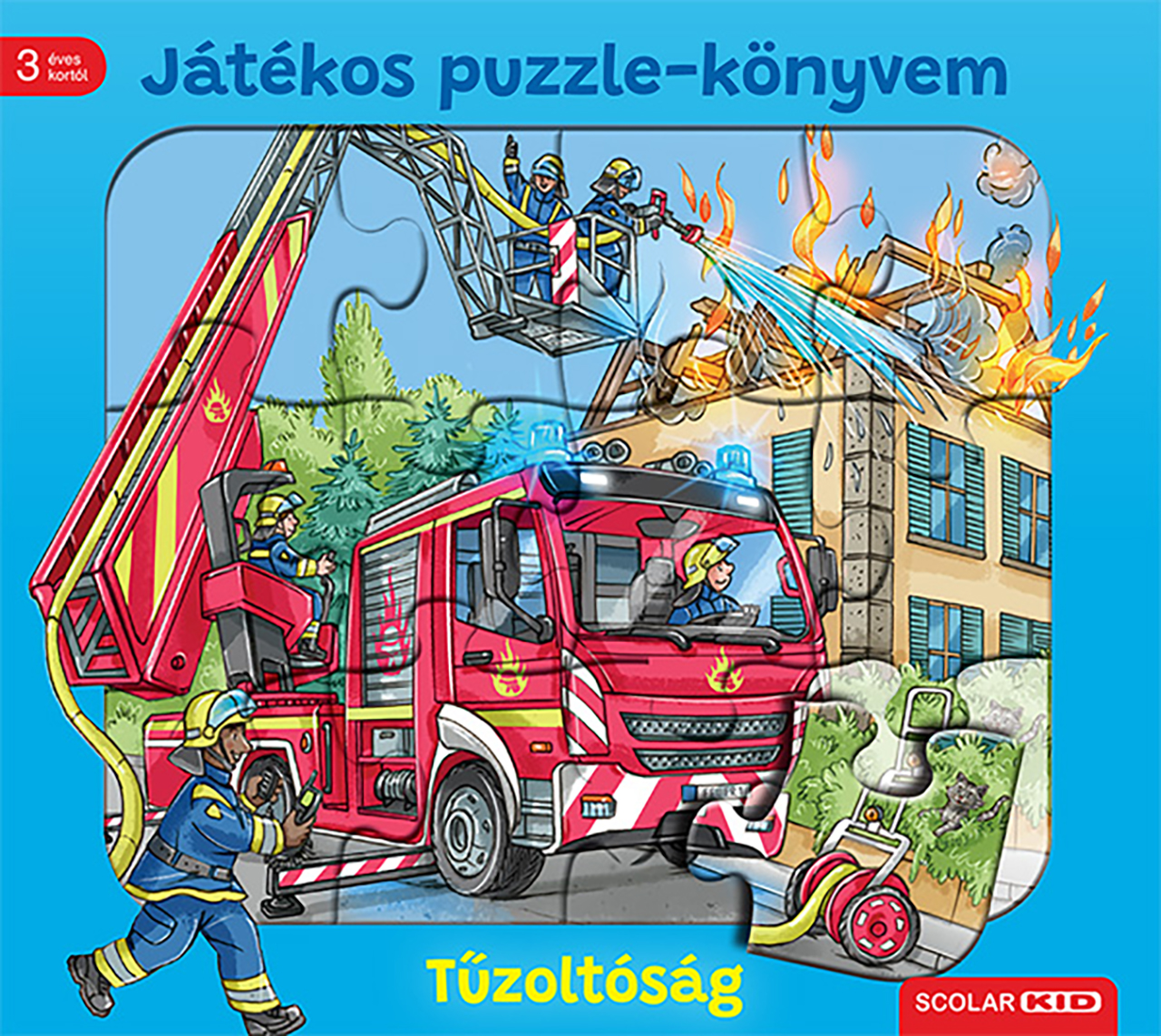 JÁTÉKOS PUZZLE-KÖNYVEM - TŰZOLTÓSÁG