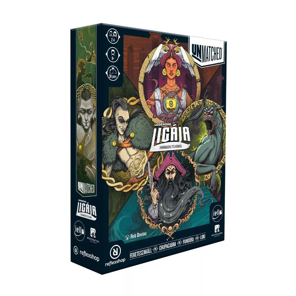 UNMATCHED: LEGENDÁK LIGÁJA - HARMADIK FELVONÁS TÁRSASJÁTÉK