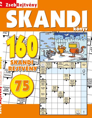 ZSEBREJTVÉNY SKANDI KÖNYV 75