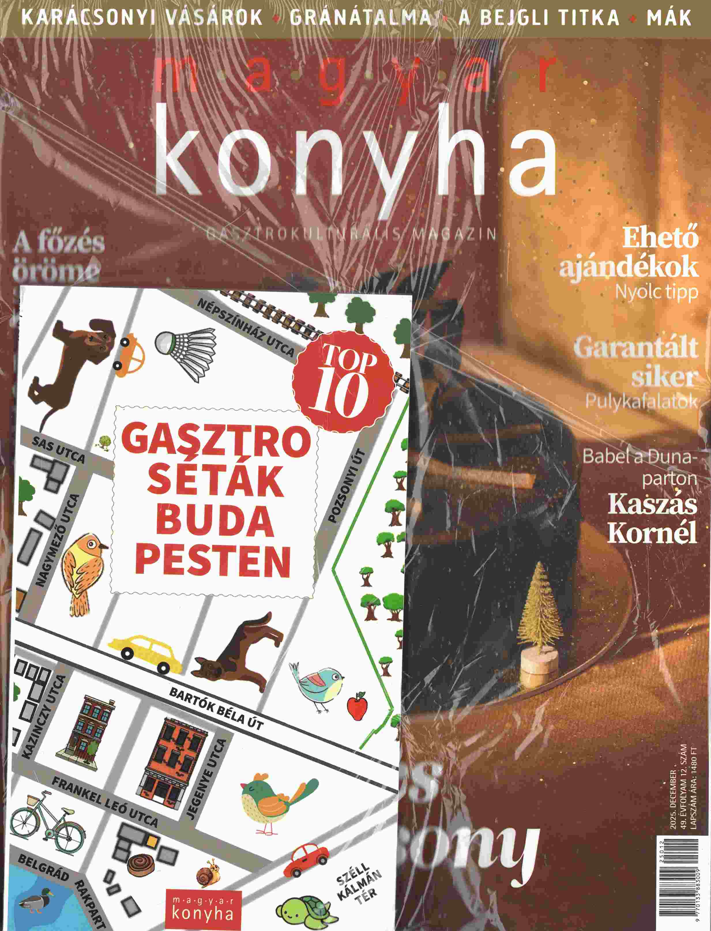 MAGYAR KONYHA - 2025. DECEMBER - ÉDES KARÁCSONY (49. ÉVF. 12. SZÁM) + GASZTRO SÉ