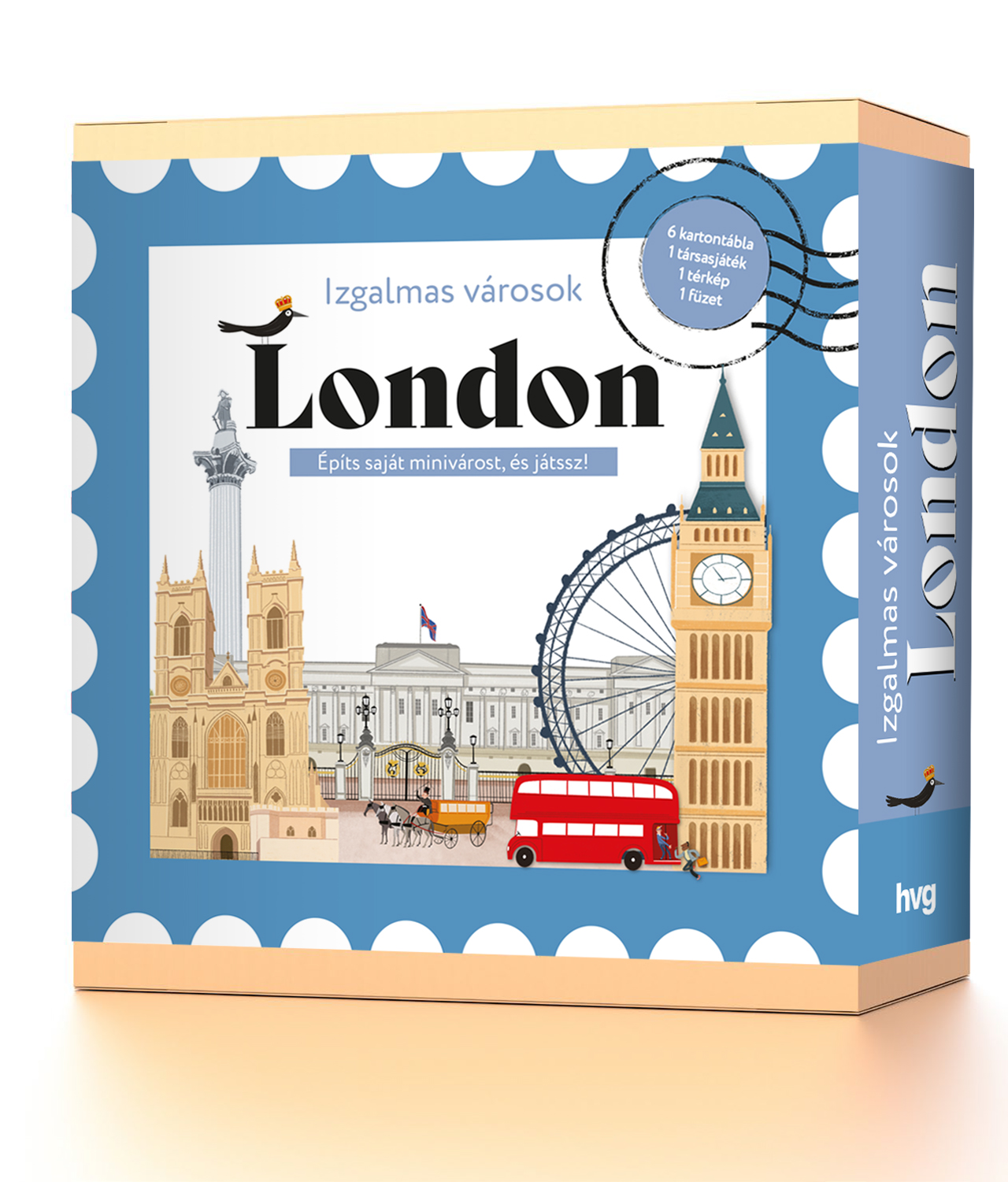 LONDON - IZGALMAS VÁROSOK - ÉPÍTS SAJÁT MINIVÁROST, ÉS JÁTSSZ!