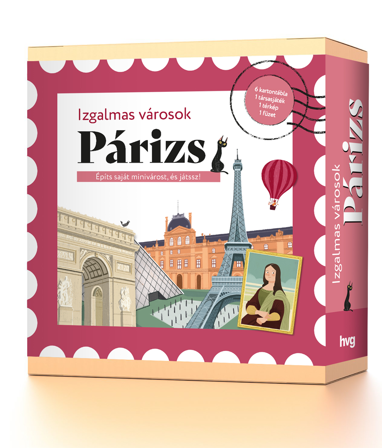 PÁRIZS - IZGALMAS VÁROSOK - ÉPÍTS SAJÁT MINIVÁROST, ÉS JÁTSSZ!