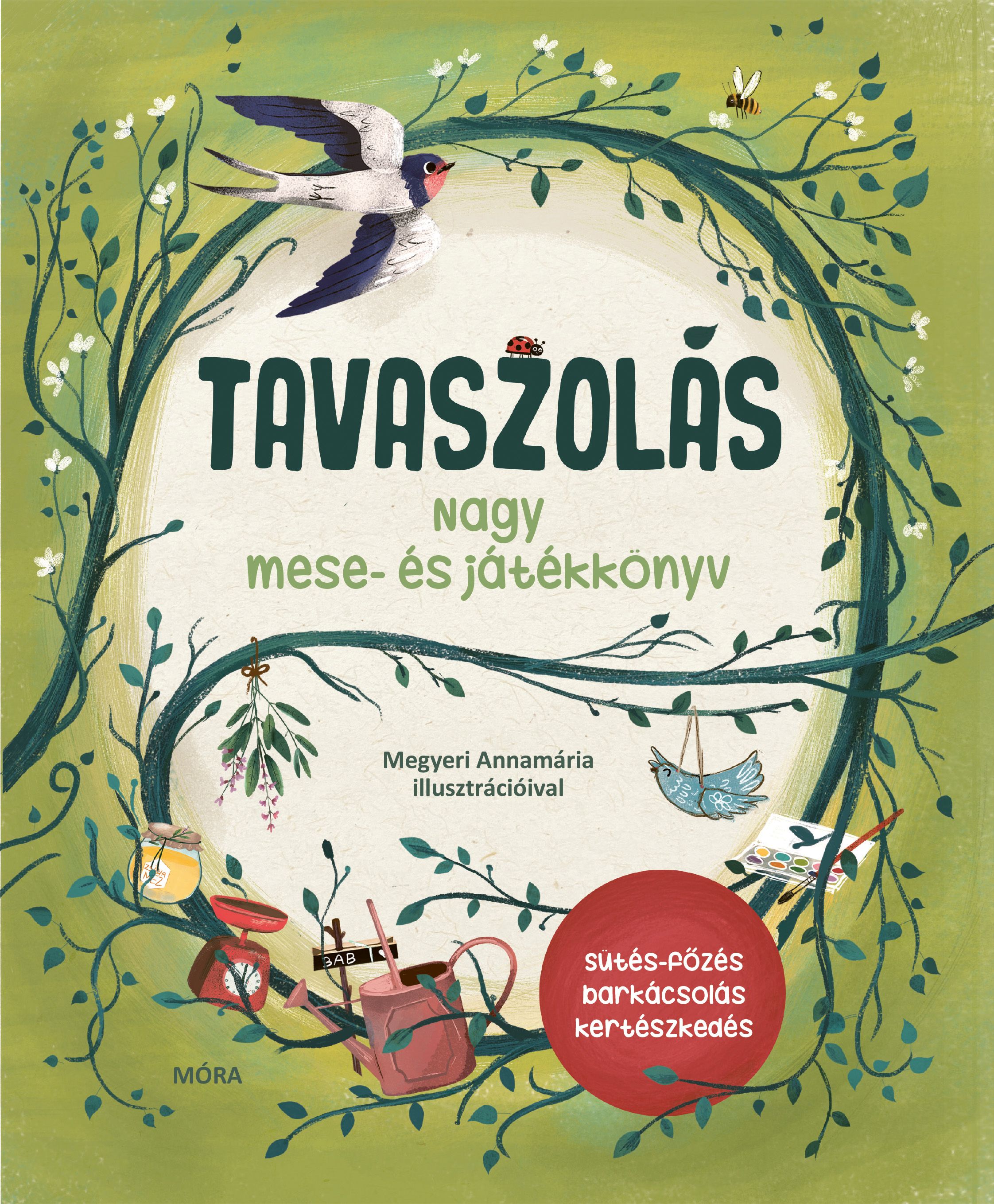 TAVASZOLÁS - NAGY MESE- ÉS JÁTÉKKÖNYV