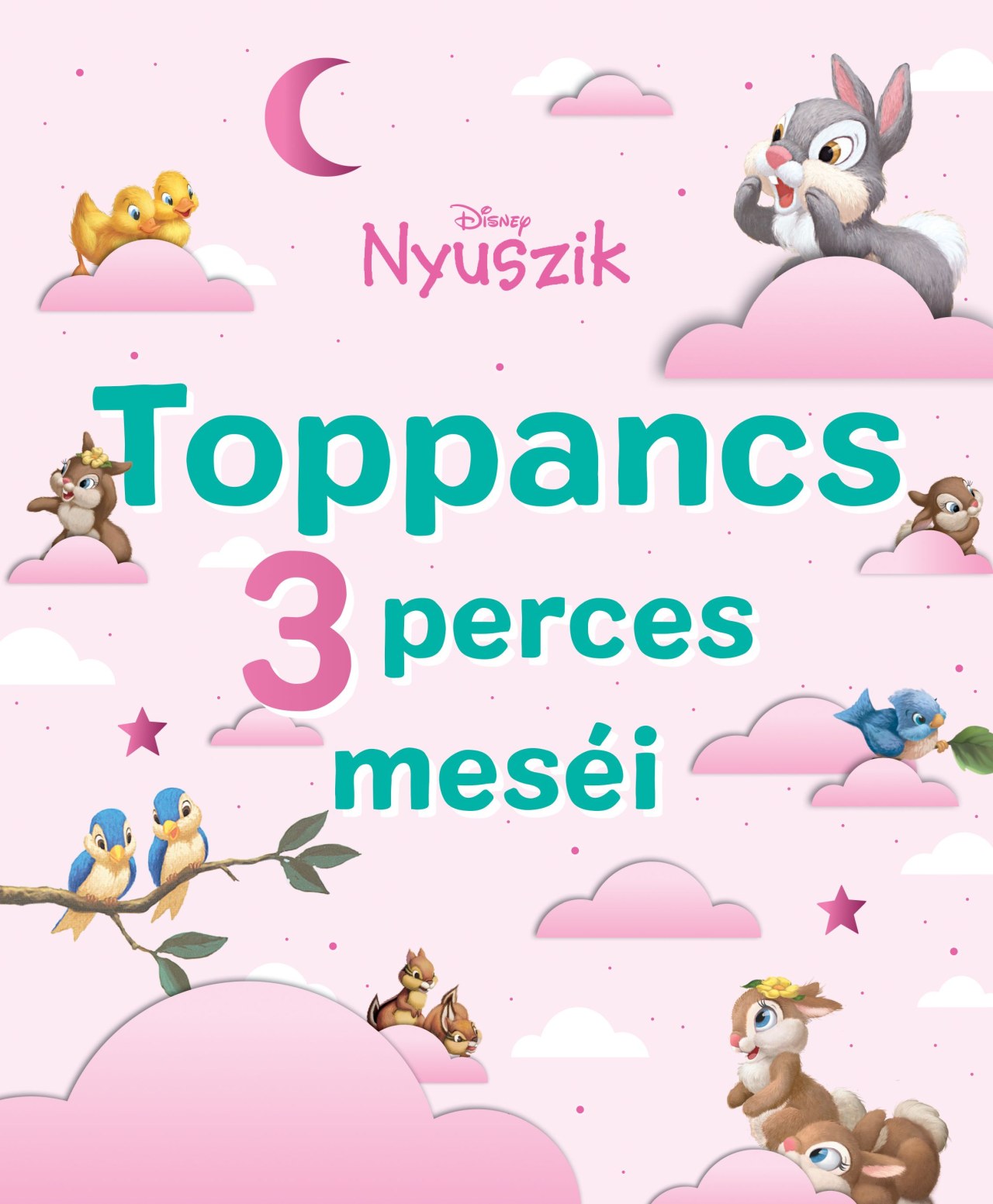 DISNEY NYUSZIK - TOPPANCS 3 PERCES MESÉI