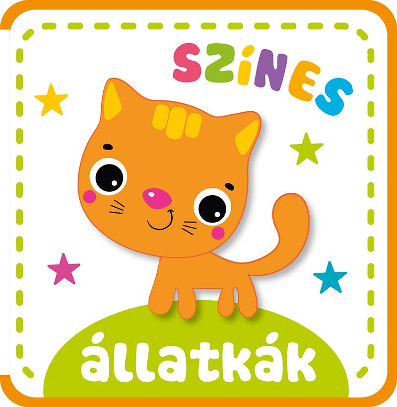 SZÍNES ÁLLATKÁK - SZIVACSKÖNYV
