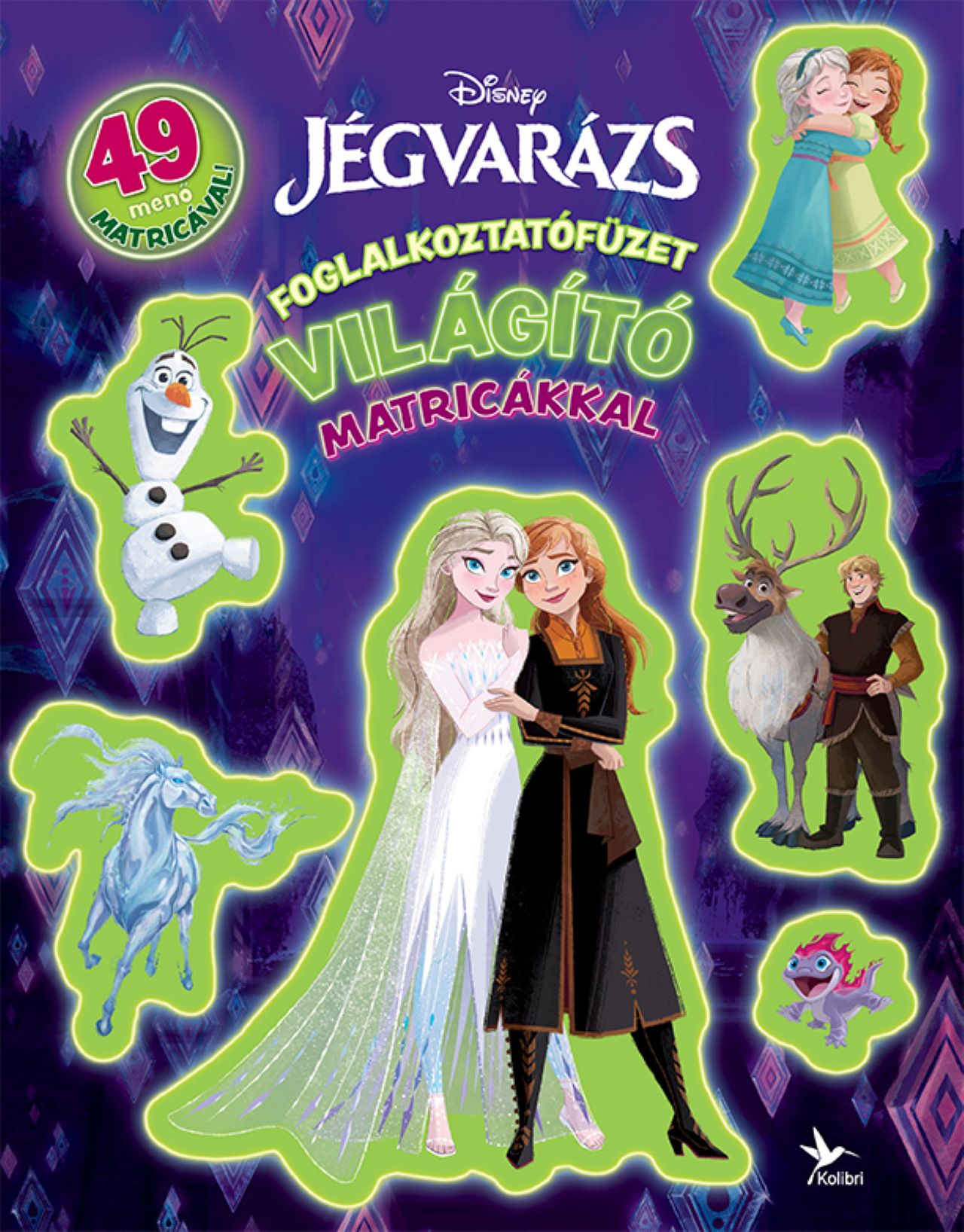 JÉGVARÁZS - FOGLALKOZTATÓFÜZET VILÁGÍTÓ MATRICÁKKAL