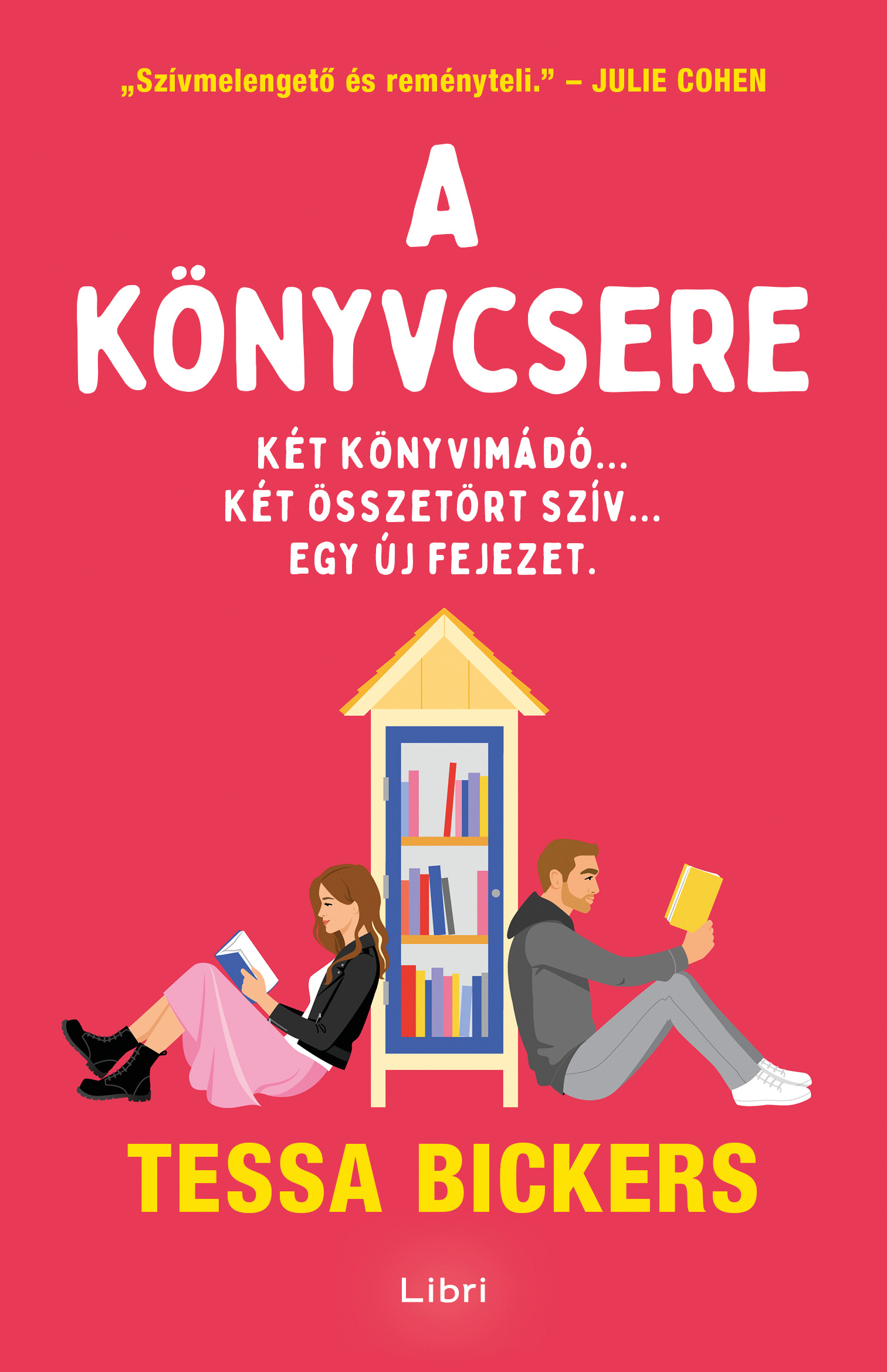 A KÖNYVCSERE - ÉLFESTETT