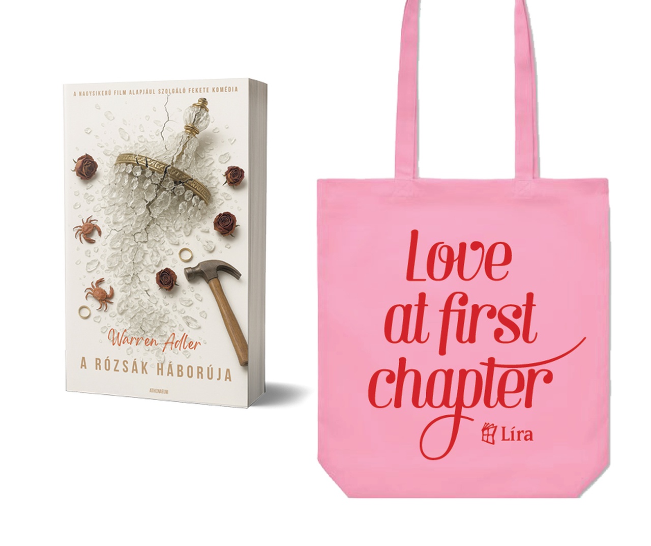 KÖNYVÖLELÉS VALENTIN NAP-A RÓZSÁK HÁBORÚJA + VÁSZONTÁSKA