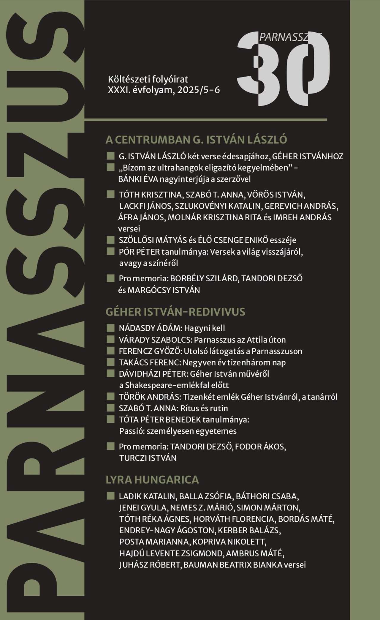 PARNASSZUS 2025/5-6