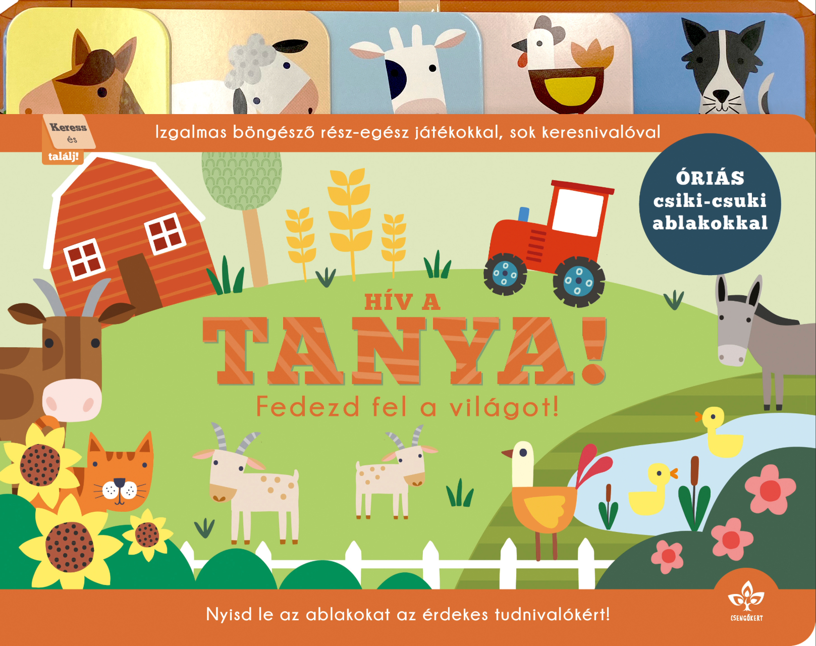HÍV A TANYA! - FEDEZD FEL A VILÁGOT! ( ÓRIÁS CSIKI-CSUKI ABLAKOKKAL)