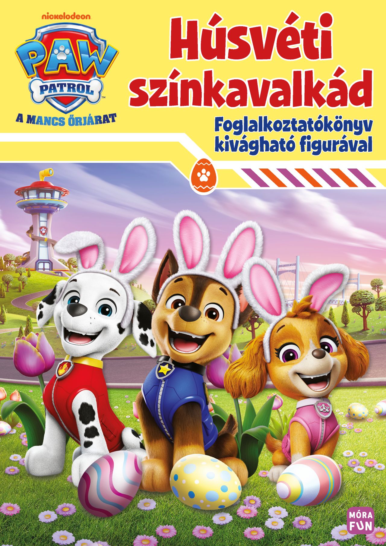 MANCS ŐRJÁRAT - HÚSVÉTI SZÍNKAVALKÁD FOGLALKOZTATÓKÖNYV KIVÁGHATÓ FIGURÁVAL