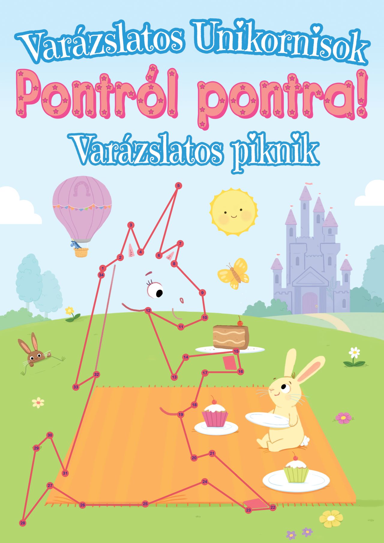 VARÁZSLATOS UNIKORNISOK - PONTRÓL PONTRA! - VARÁZSLATOS PIKNIK