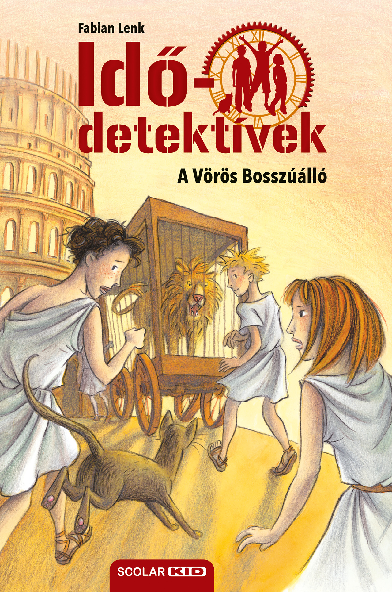 A VÖRÖS BOSSZÚÁLLÓ - IDŐDETEKTÍVEK 4. (3. KIADÁS)
