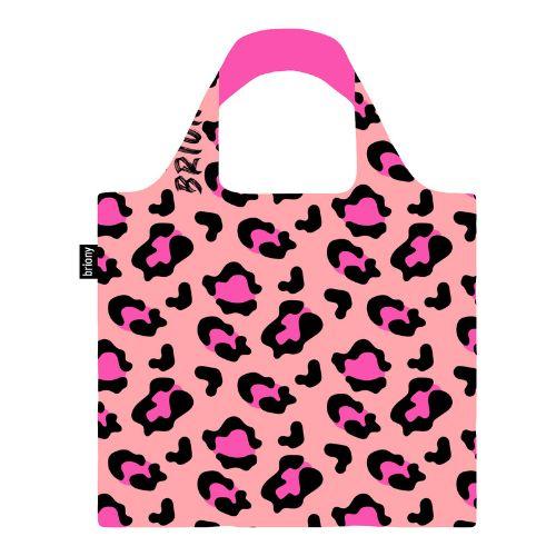TÁSKA BRIONY PINK LEOPARD ÚJRAHASZNOSÍTOTT