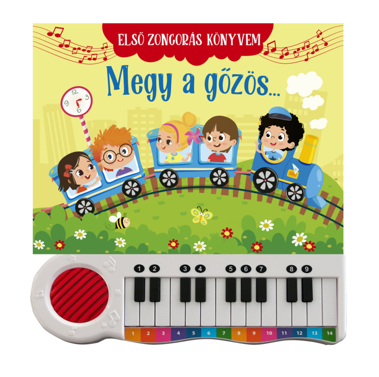 ELSŐ ZONGORÁS KÖNYVEM - MEGY A GŐZÖS...
