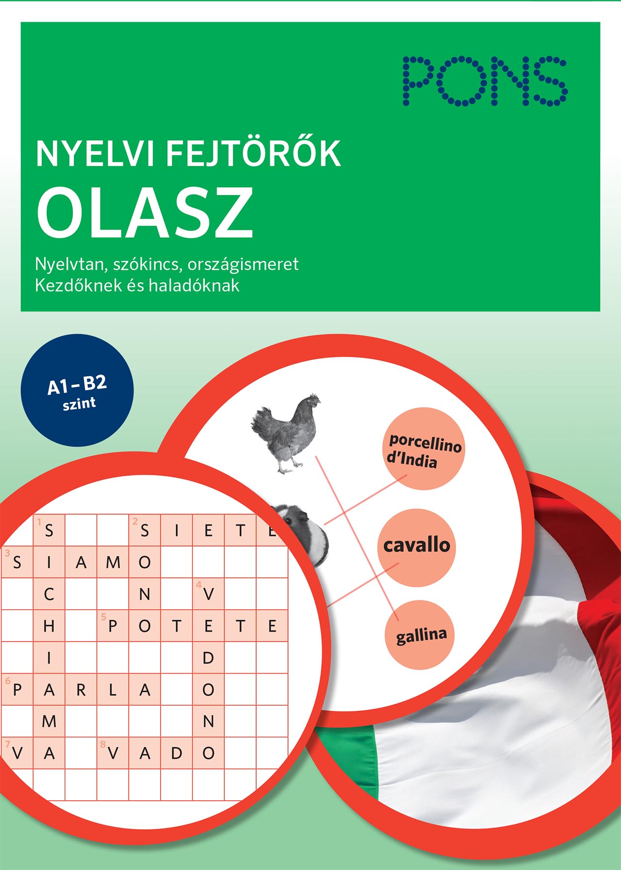 PONS NYELVI FEJTÖRŐK OLASZ A1-B2