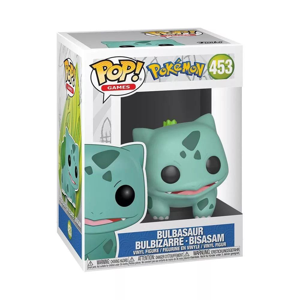 FUNKO POP! GAMES: POKEMON - BULBASAUR BULBIZARRE BISASAM FIGURA #453