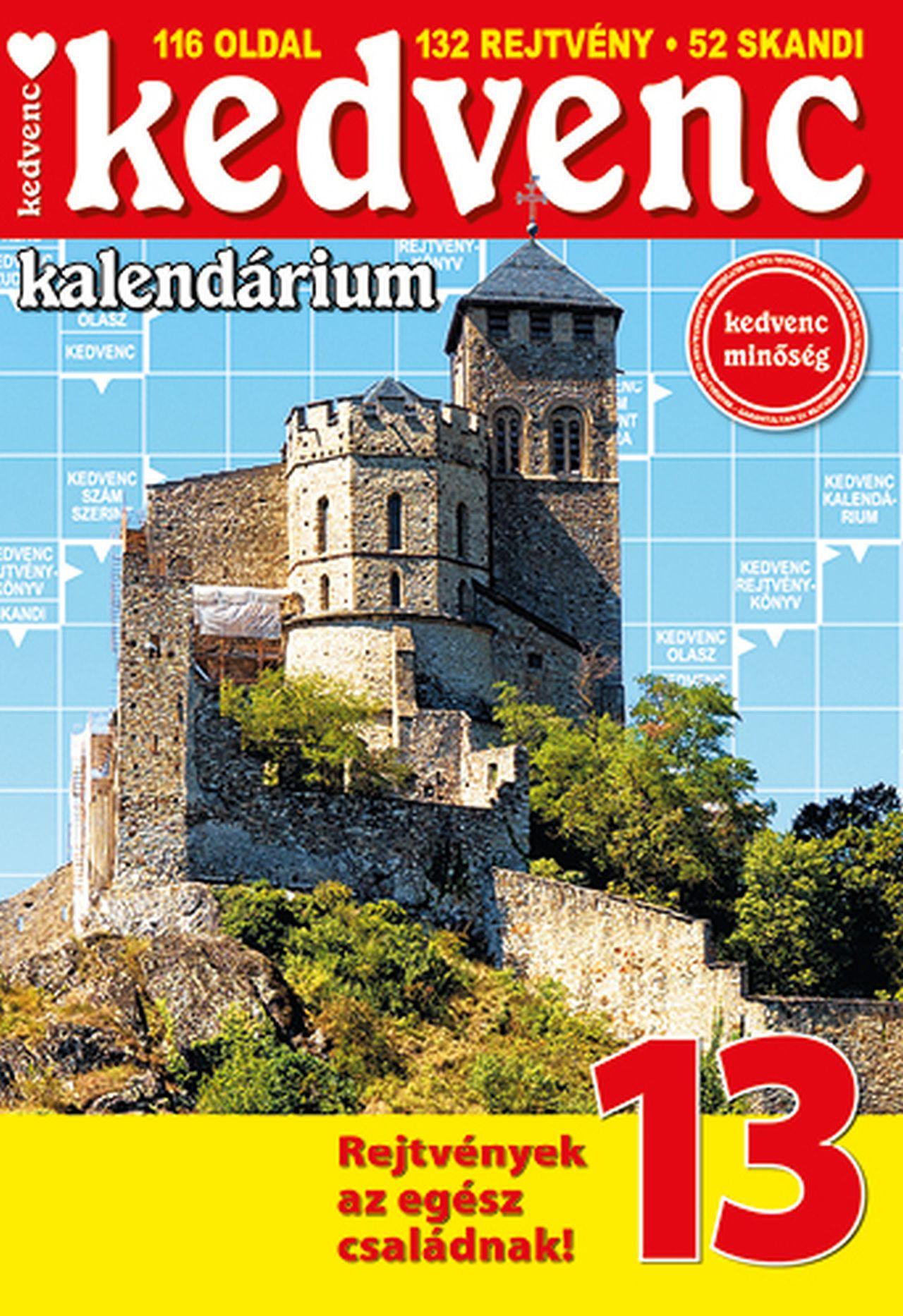 KEDVENC KALENDÁRIUM 2026/13