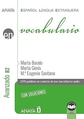 VOCABULARIO. NIVEL AVANZADO B2