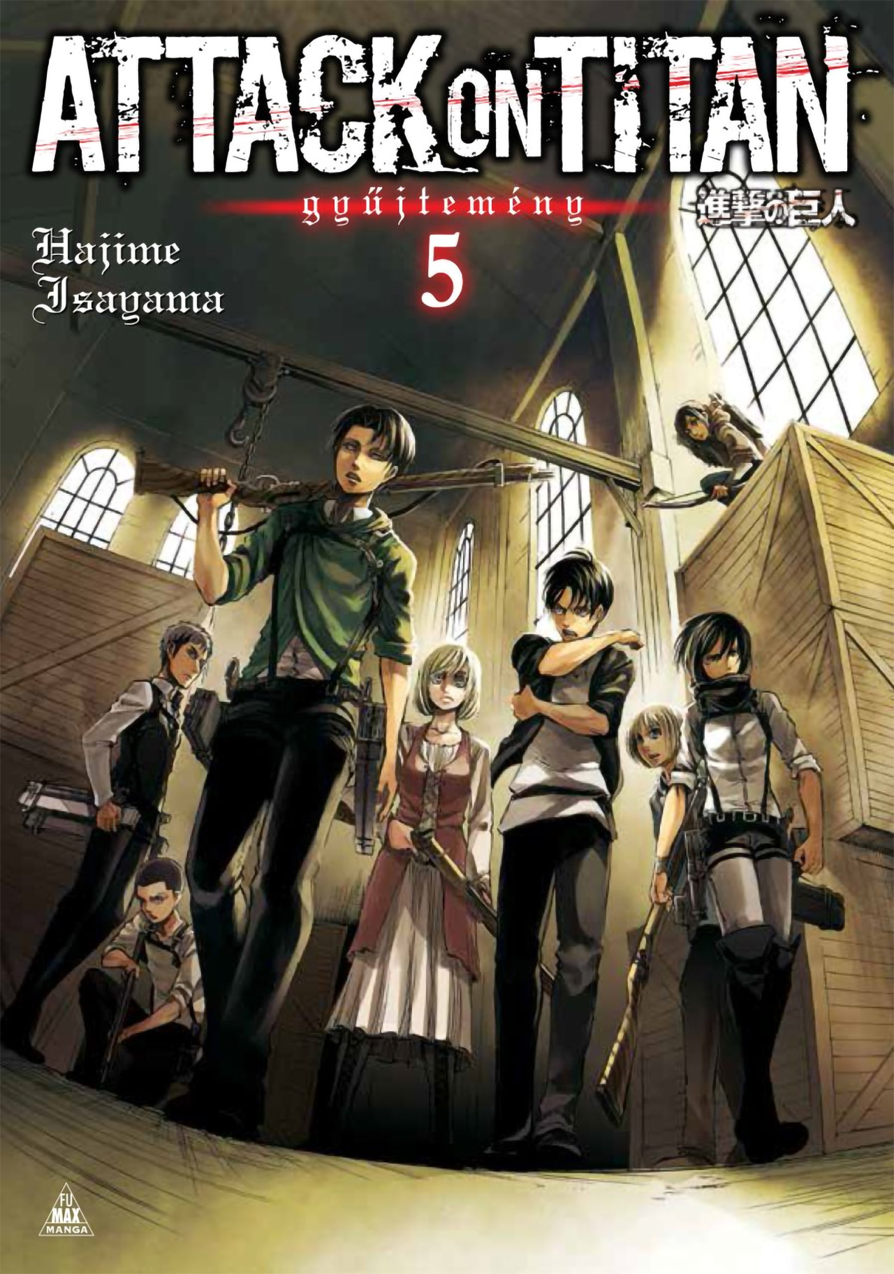ATTACK ON TITAN-GYŰJTEMÉNY 5.