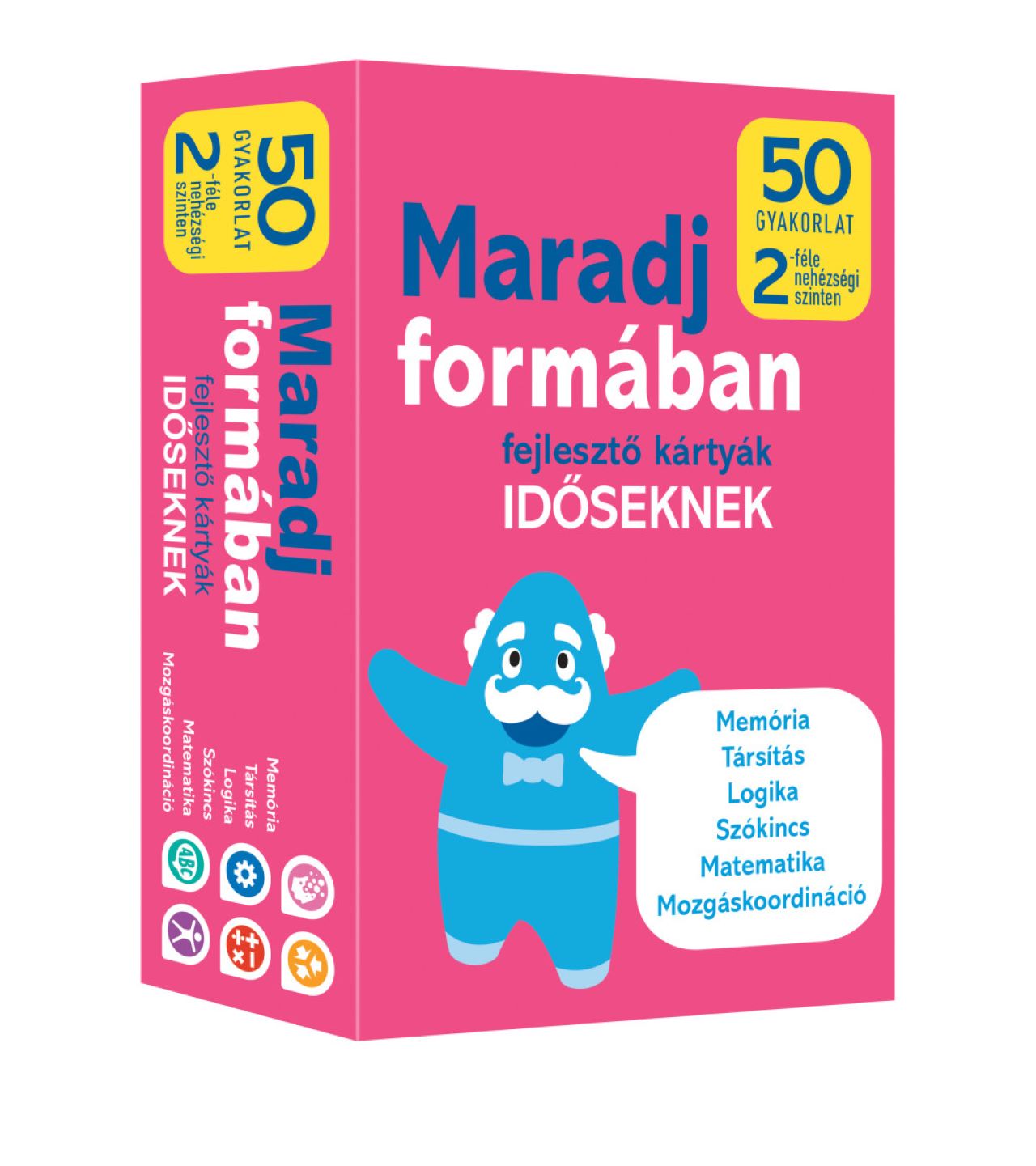 MARADJ FORMÁBAN - FEJLESZTŐ KÁRTYÁK IDŐSEKNEK