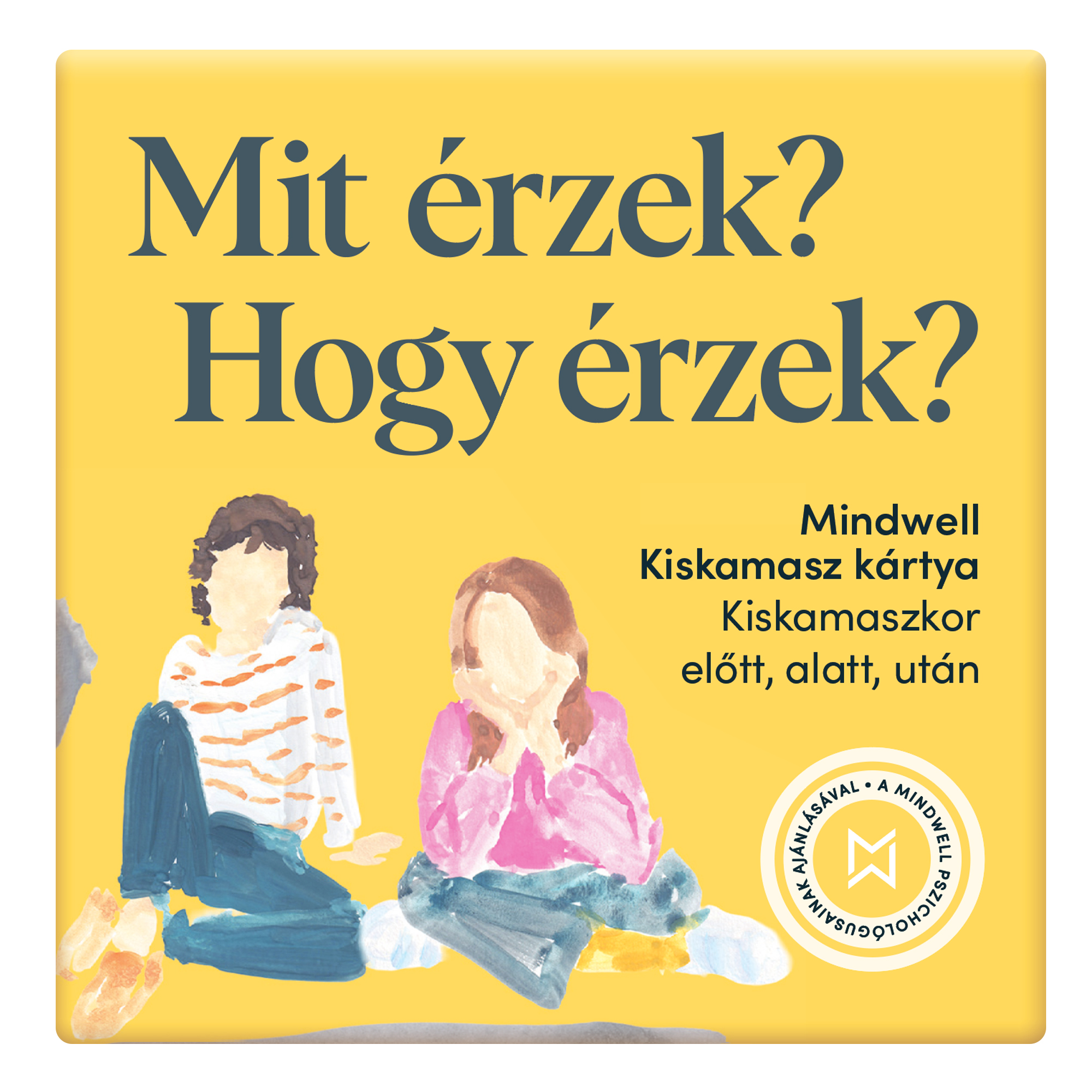 MINDWELL KISKAMASZ KÁRTYAJÁTÉK 80 KÉRDÉSSEL ÉS 40 SZITUÁCIÓVAL: MIT ÉRZEK? HOGY