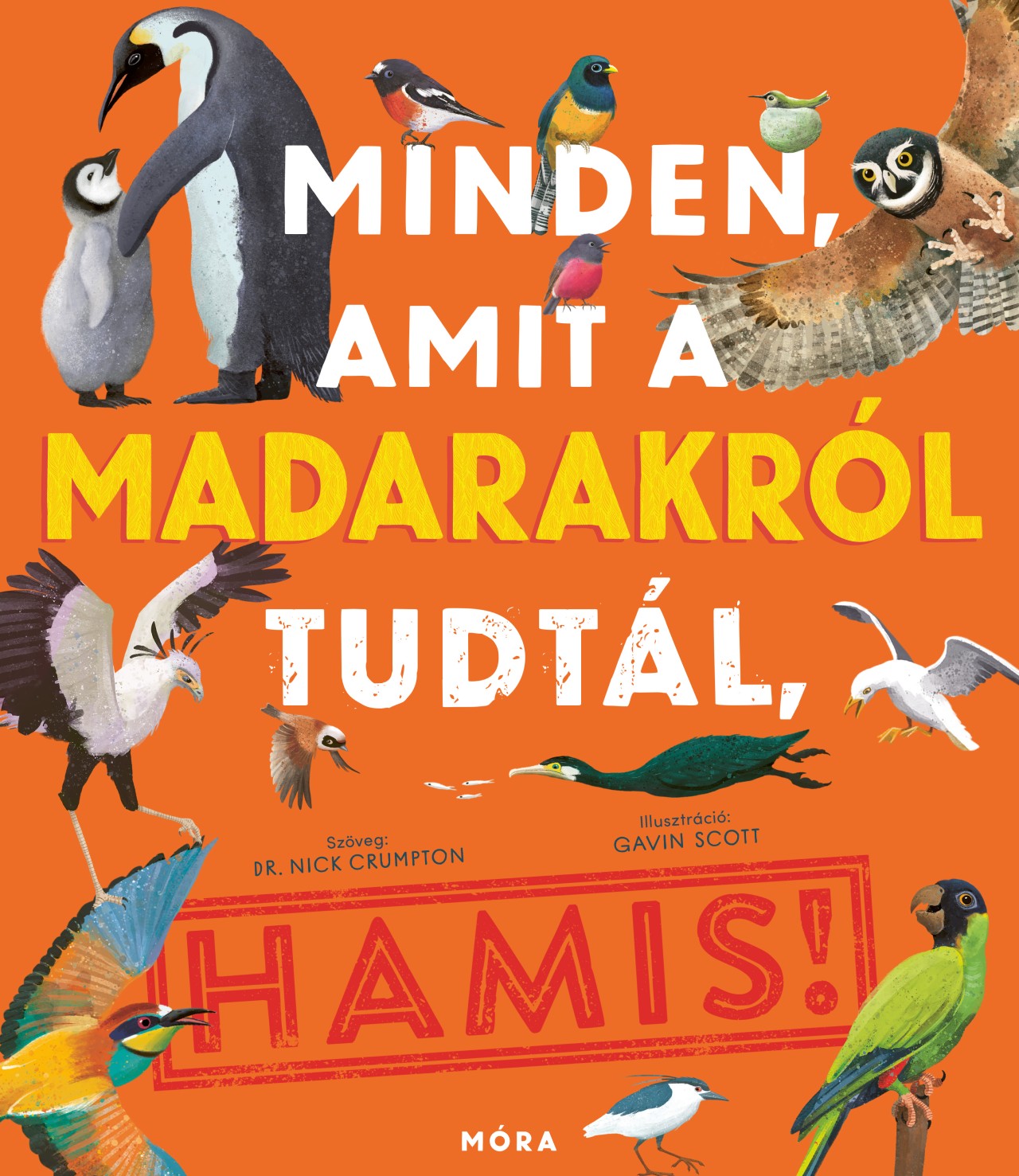 MINDEN, AMIT A MADARAKRÓL TUDTÁL, HAMIS!