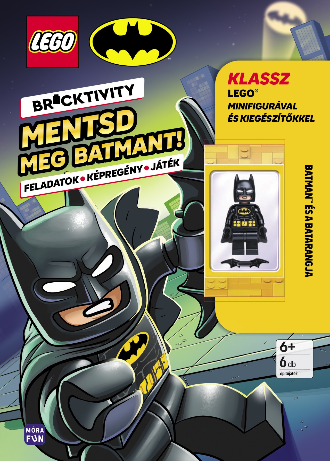 LEGO - MENTSD MEG BATMANT! - KLASSZ LEGO MINIFIGURÁVAL ÉS KIEGÉSZÍTŐKKEL