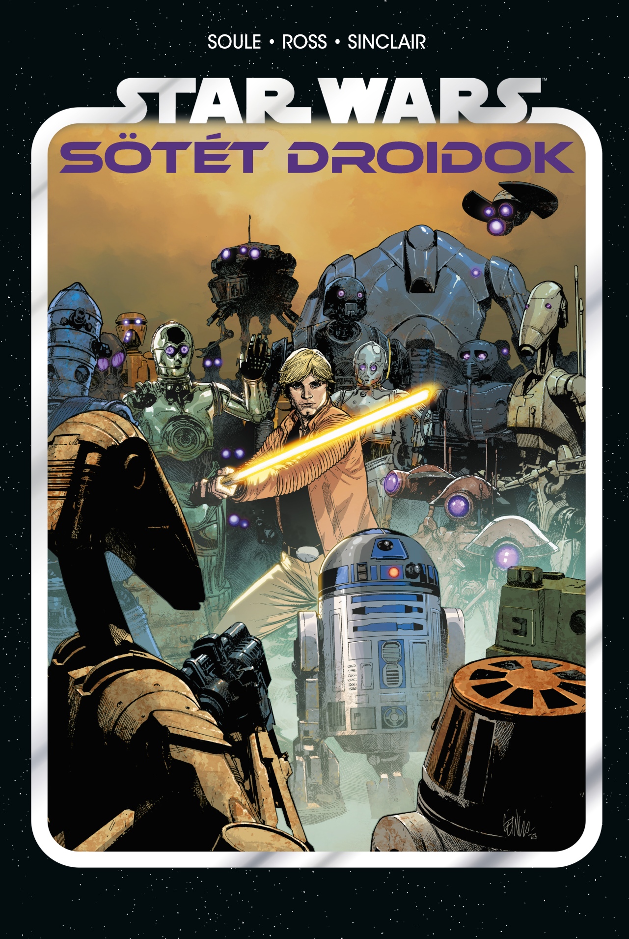 STAR WARS - SÖTÉT DROIDOK (KÉPREGÉNY)