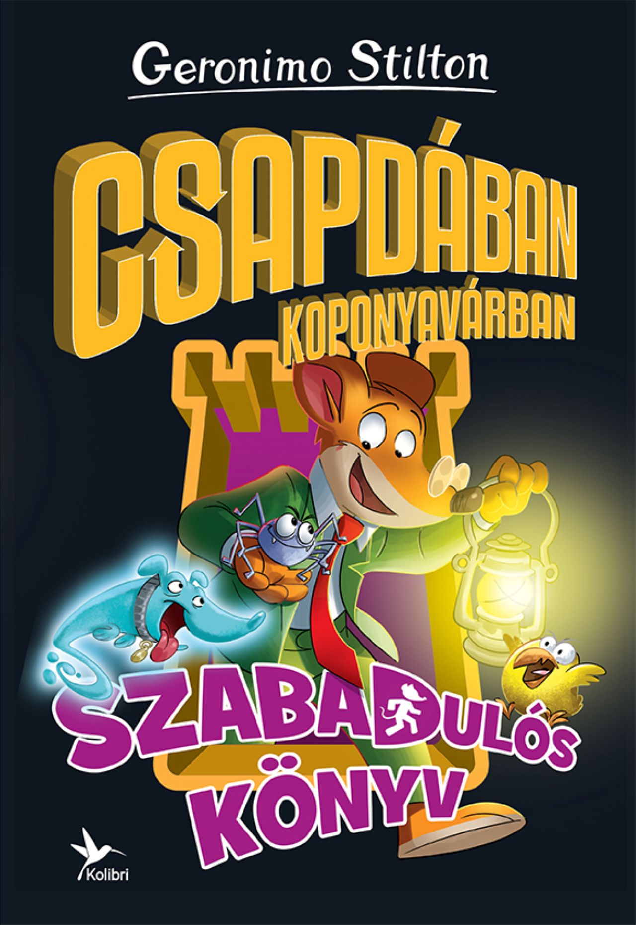 CSAPDÁBAN KOPONYAVÁRBAN - SZABADULÓS KÖNYV
