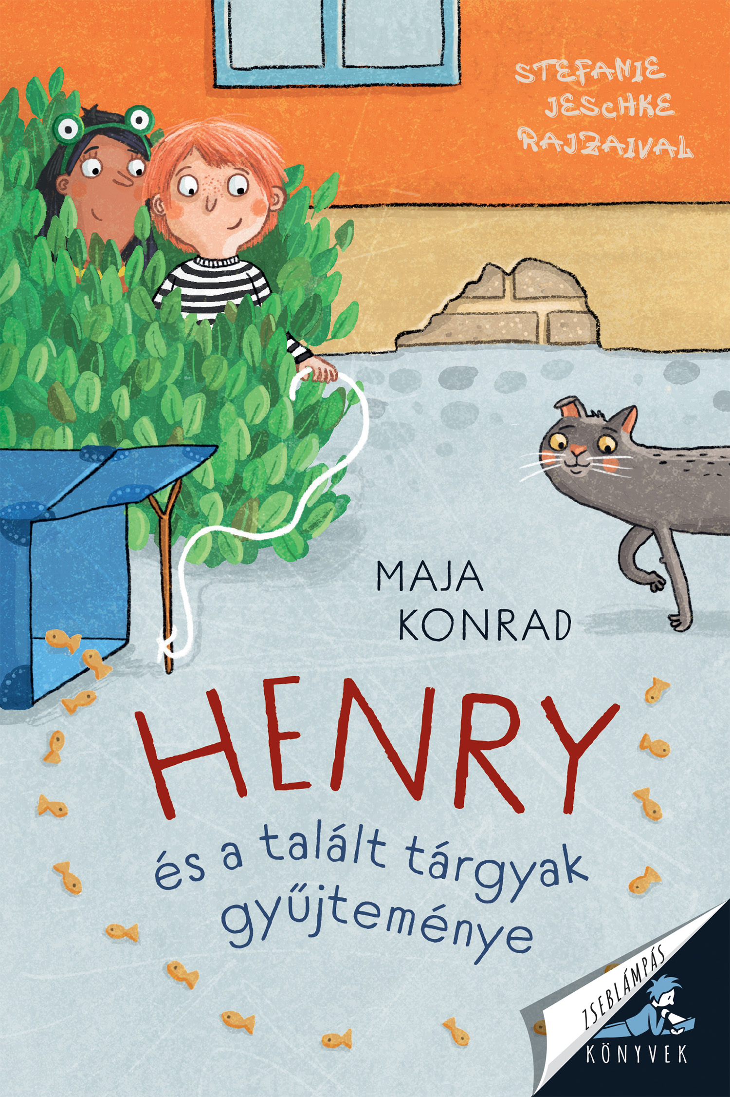 HENRY ÉS A TALÁLT TÁRGYAK GYŰJTEMÉNYE ( ZSEBLÁMPÁS KÖNYVEK)