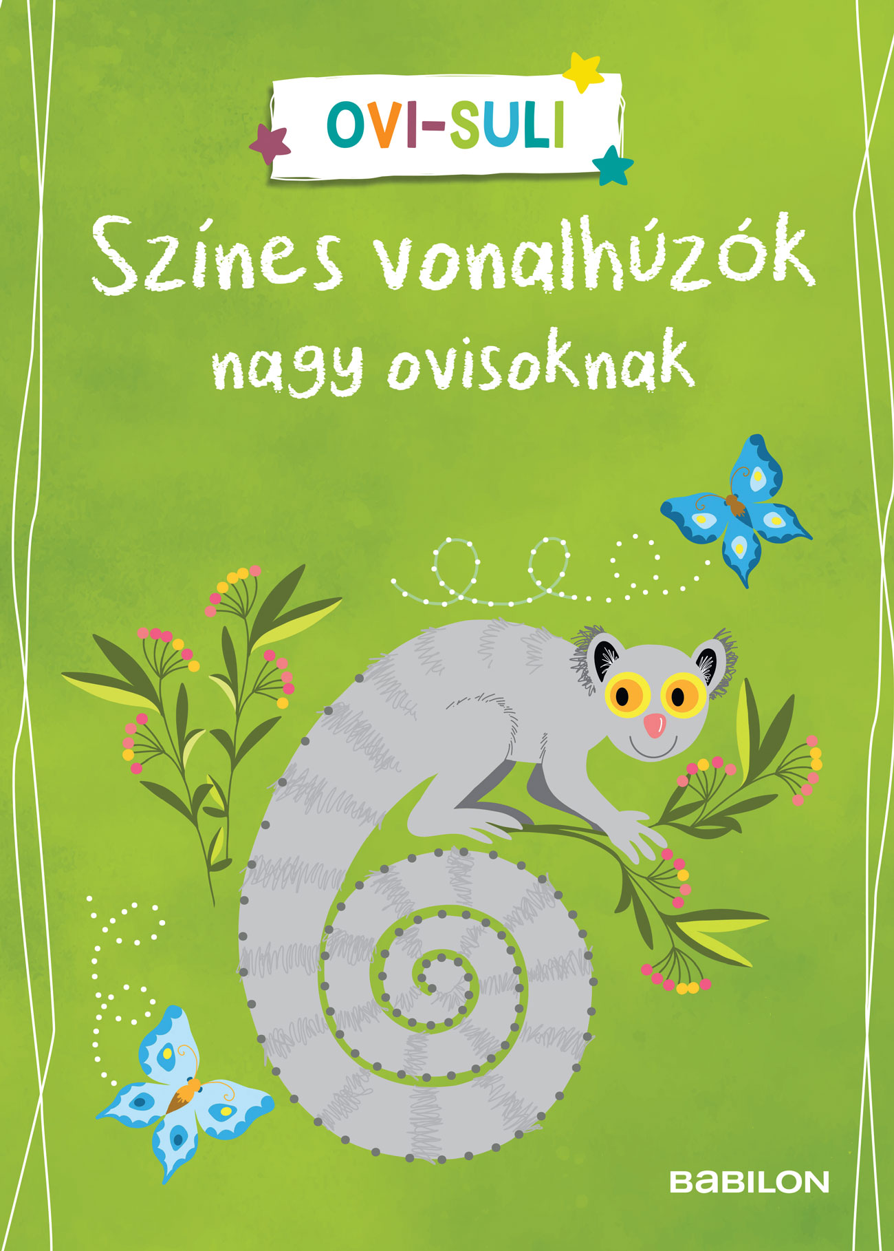 SZÍNES VONALHÚZÓK NAGY OVISOKNAK ( OVI-SULI)
