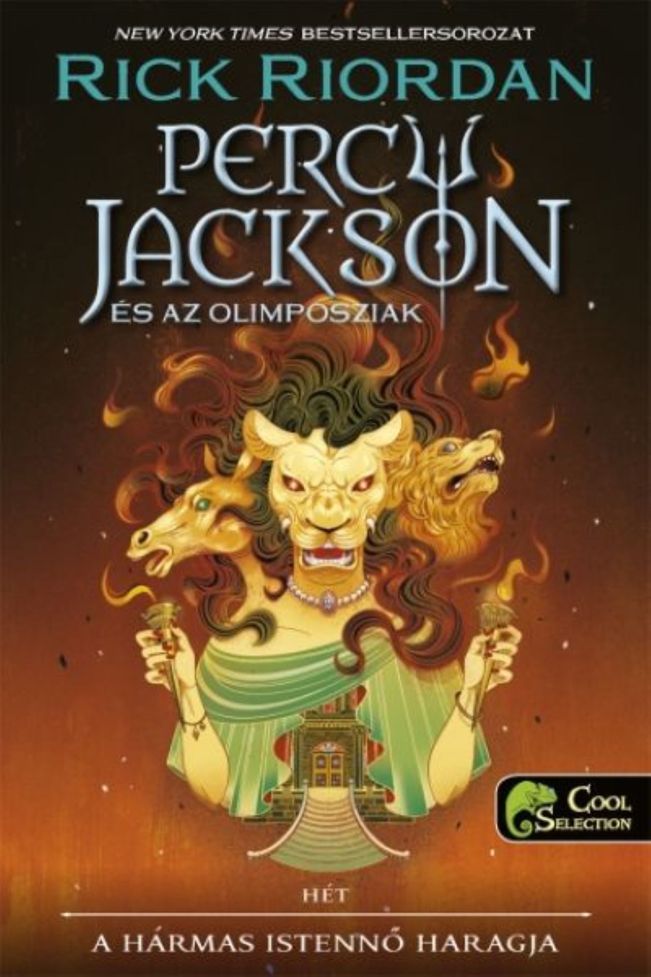 PERCY JACKSON ÉS AZ OLIMPOSZIAK 7. - A HÁRMAS ISTENNŐ HARAGJA - FŰZÖTT