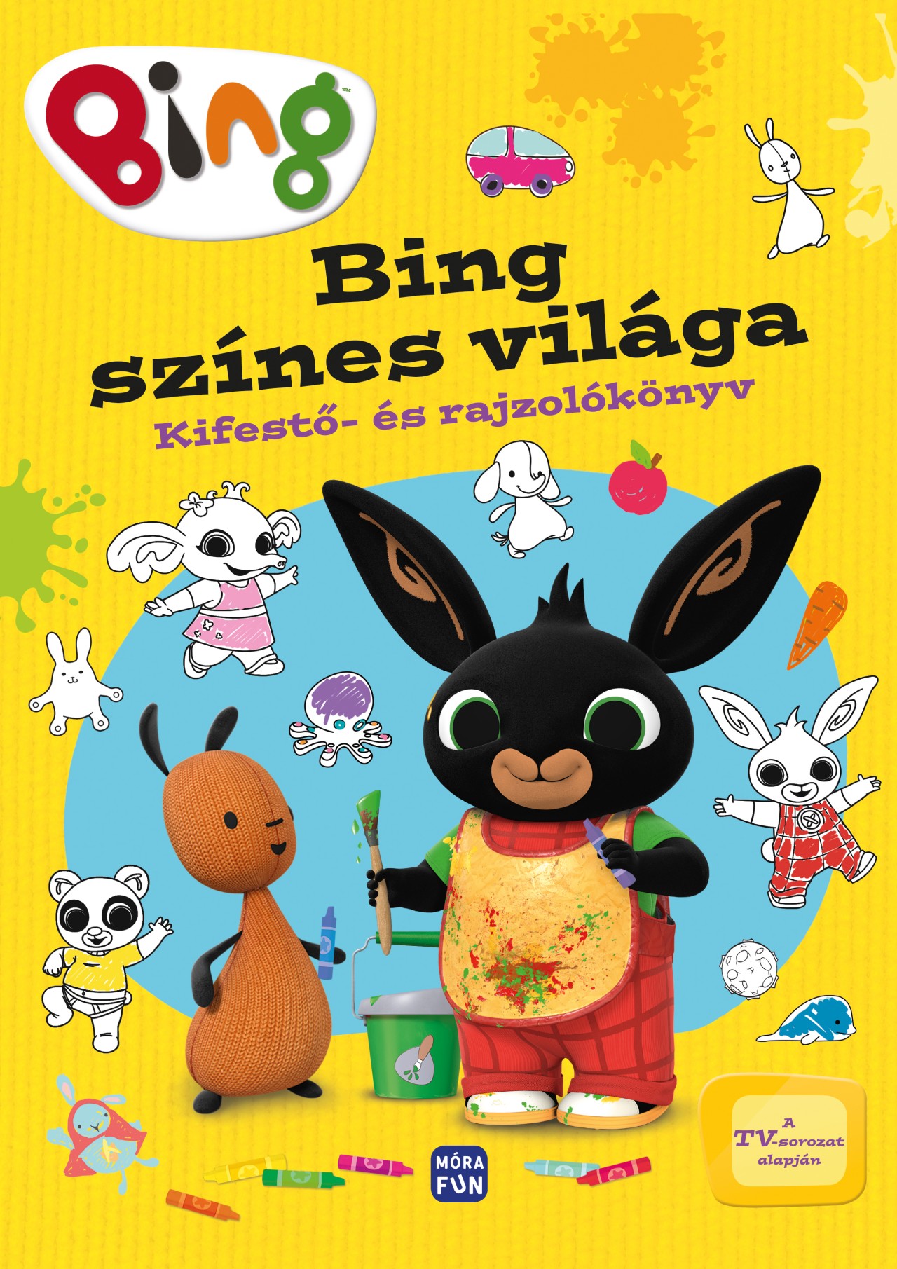 BING - BING SZÍNES VILÁGA - KIFESTŐ- ÉS RAJZOLÓKÖNYV