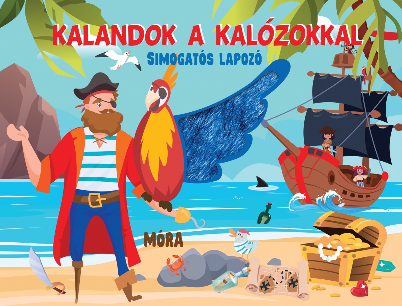 KALANDOK A KALÓZOKKAL - SIMOGATÓS LAPOZÓ 