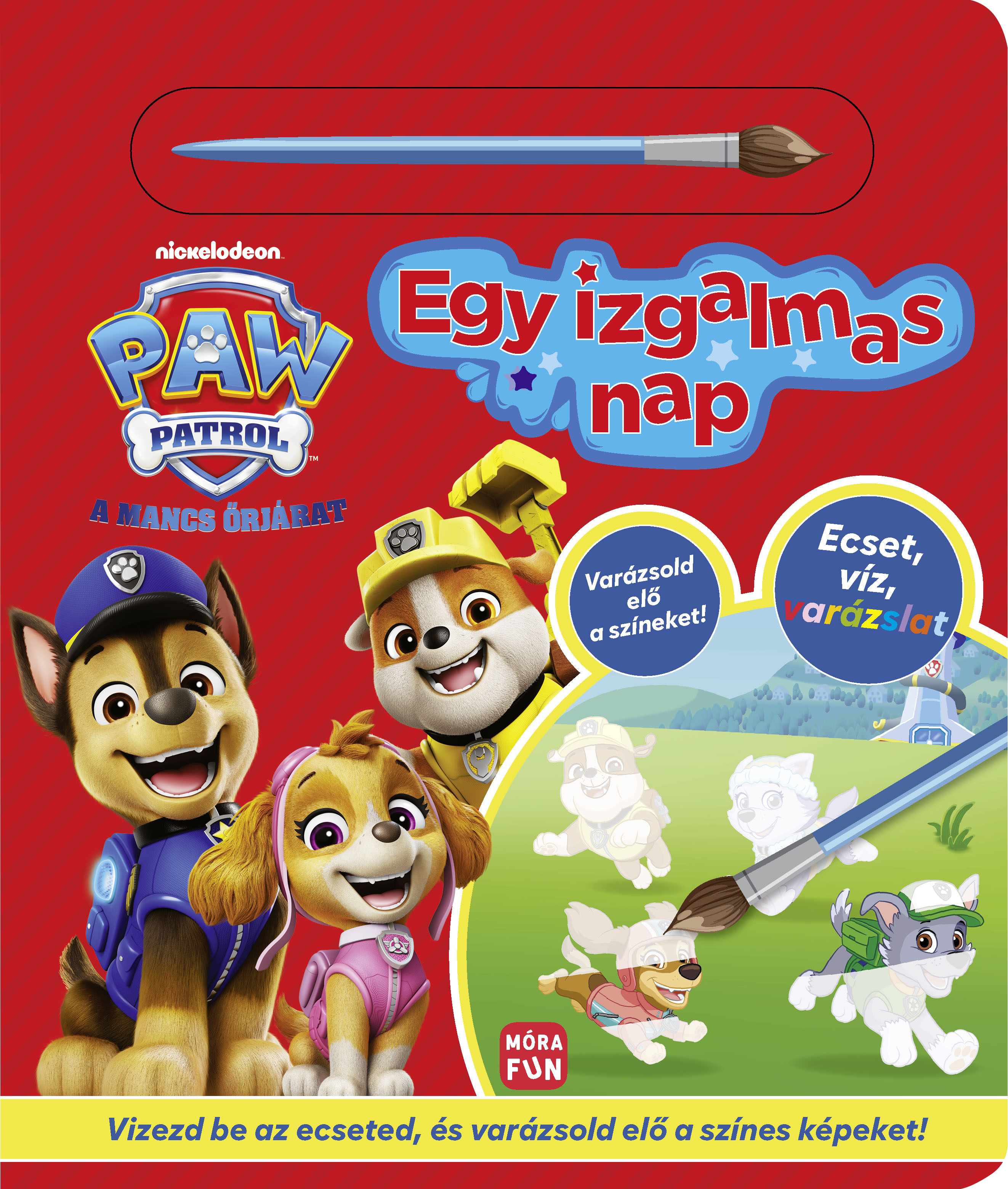 MANCS ŐRJÁRAT - EGY IZGALMAS NAP -  ECSET, VÍZ, VARÁZSLAT
