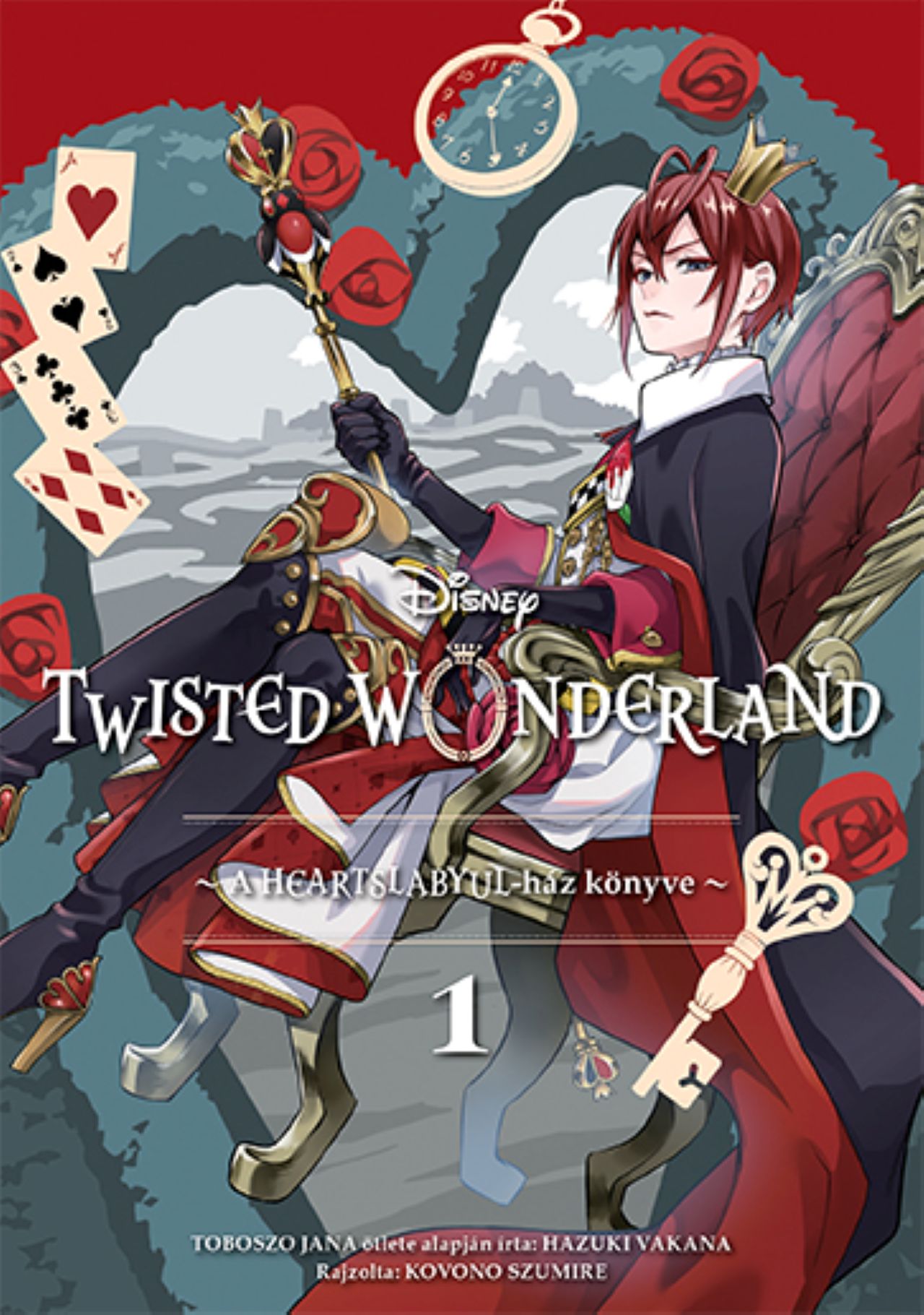 TWISTED WONDERLAND - A HEARTSLABYUL-HÁZ KÖNYVE 1.