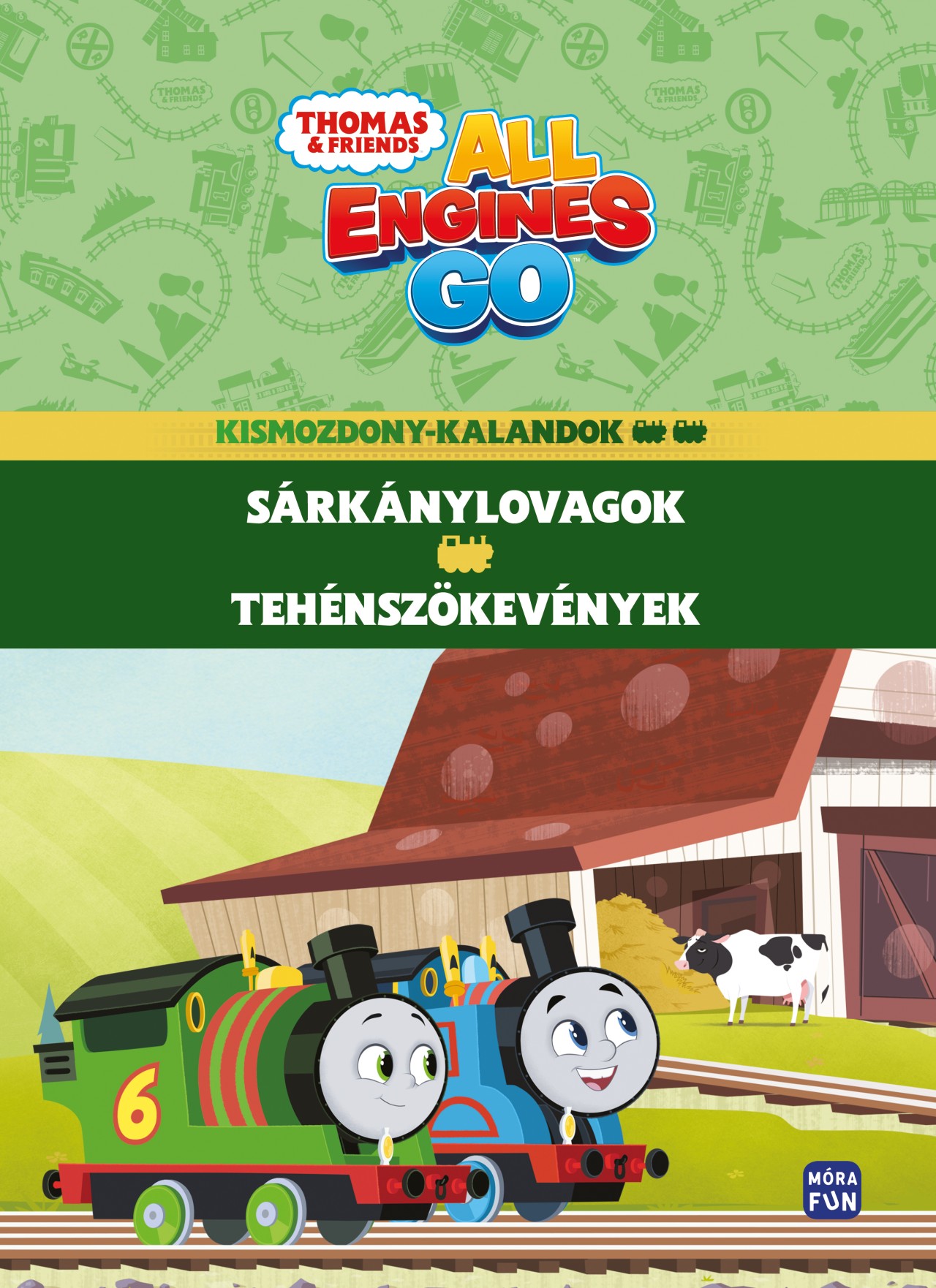 THOMAS - SÁRKÁNYLOVAGOK - TEHÉNSZÖKEVÉNYEK ( MOZDONYKALANDOK 2.)