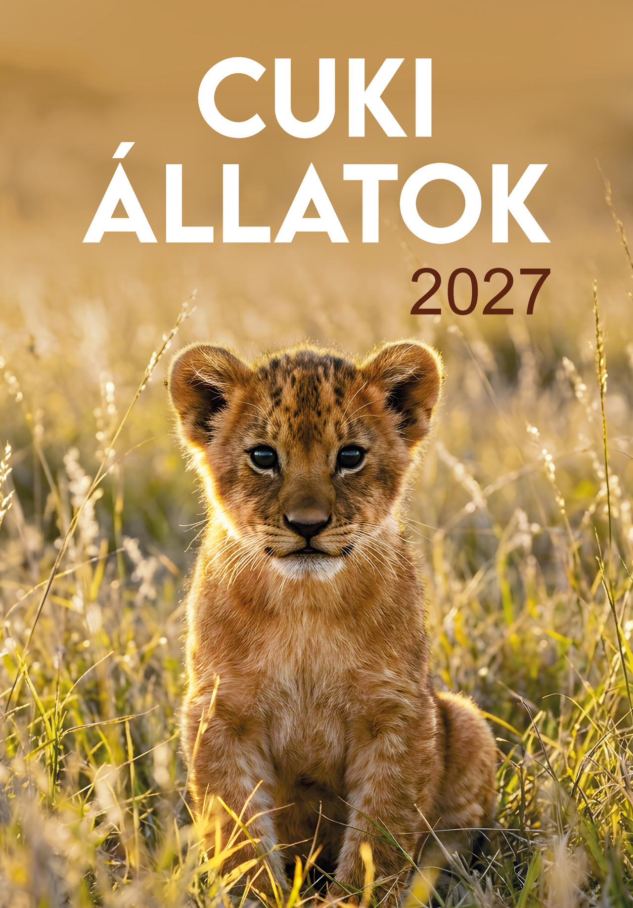 CUKI ÁLLATOK - NAPTÁR 2027